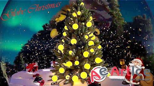 Snow Globe Christmas Reveal 873948 - Project for After Effects